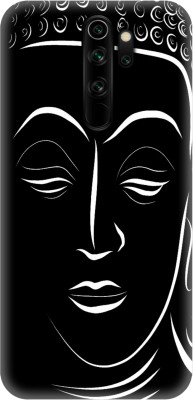 Smutty Back Cover for Redmi Note 8 Pro, 2015105, M1906G7I, M1906G7G - Monk Budha Print(Black, Hard Case, Pack of: 1)