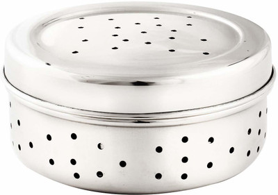 SVSONLINE Steel Fridge Container  - 800 ml(Silver)