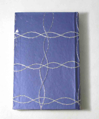 Camlon Exports Handmade A6 Notebook Unruled 96 Pages(Blue)