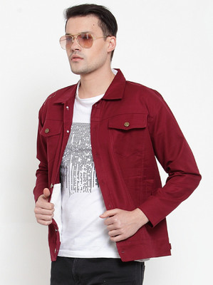 VOXATI 3/4th Sleeve Solid Men Jacket
