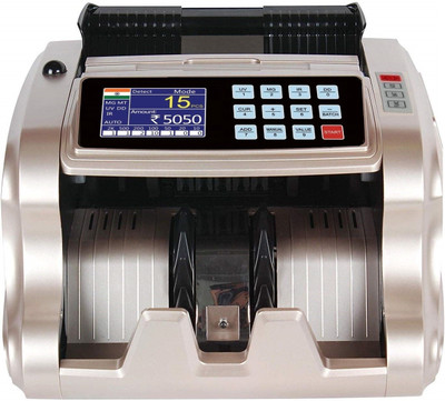 Drop2Kart MixValue Bill Counter - Fast Counts All Old & Latest INR, User-Friendly, Dual Heavy-Duty Motor, One-Yr. After Sales Service Note Counting Machine(Counting Speed - 1000 notes/min)