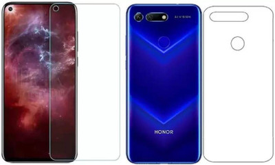 ELEF Front and Back Tempered Glass for Huawei Honor View 20(Pack of 2)