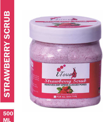 I TOUCH HERBAL STRAWBERRY SCRUB 500 ML Scrub(500 ml)