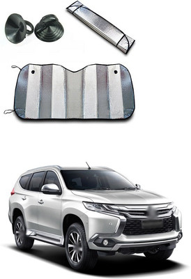 XZRTZ Rear Window, Dashboard Sun Shade For Mitsubishi Pajero Sport(Silver)