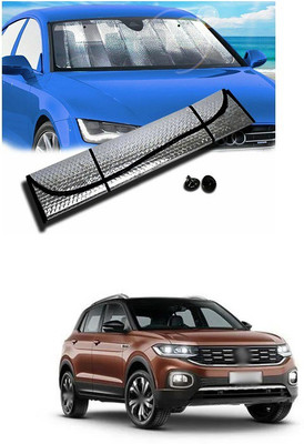 PECUNIA Rear Window, Dashboard Sun Shade For Volkswagen Beetle(Silver)