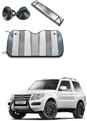 XZRTZ Rear Window, Dashboard Sun Shade For Mitsubishi Pajero(Silver)
