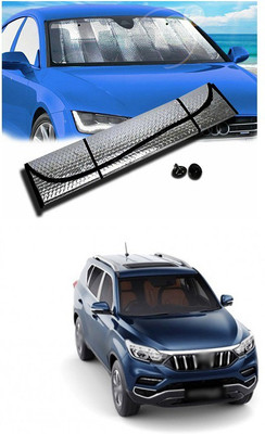 PECUNIA Rear Window, Dashboard Sun Shade For Mahindra Scorpio(Silver)