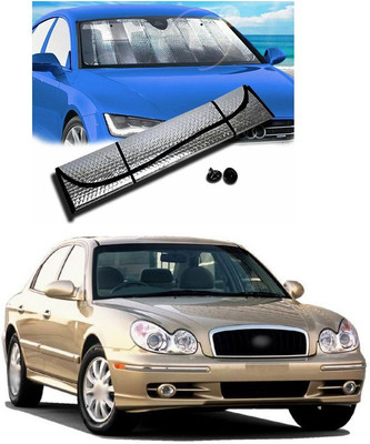 PECUNIA Rear Window, Dashboard Sun Shade For Hyundai Sonata(Silver)