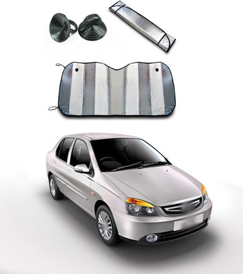 XZRTZ Rear Window, Dashboard Sun Shade For Tata Indigo(Silver)