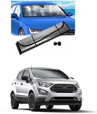 PECUNIA Rear Window, Dashboard Sun Shade For Ford Ecosport(Silver)