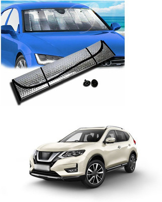 PECUNIA Rear Window, Dashboard Sun Shade For Nissan X-Trail(Silver)