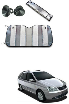 XZRTZ Rear Window, Dashboard Sun Shade For Tata Indigo Marina(Silver)