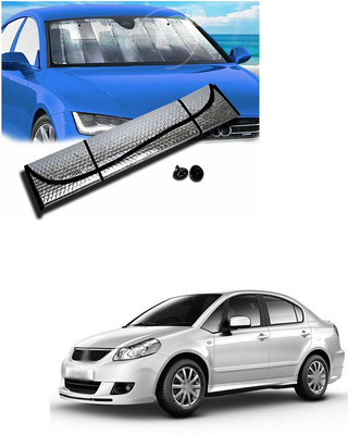 PECUNIA Rear Window, Dashboard Sun Shade For Maruti Suzuki SX4(Silver)