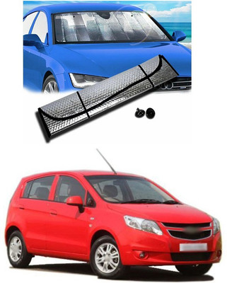 PECUNIA Rear Window, Dashboard Sun Shade For Chevrolet UVA(Silver)