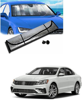 PECUNIA Rear Window, Dashboard Sun Shade For Volkswagen Passat(Silver)