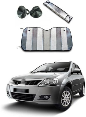 XZRTZ Rear Window, Dashboard Sun Shade For Mahindra Verito(Silver)