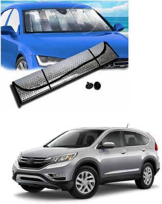 PECUNIA Rear Window, Dashboard Sun Shade For Honda Civic(Silver)