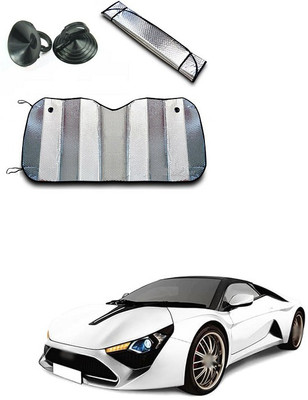 XZRTZ Rear Window, Dashboard Sun Shade For Fiat Linea(Silver)