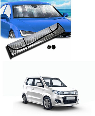 PECUNIA Rear Window, Dashboard Sun Shade For Maruti Suzuki WagonR(Silver)