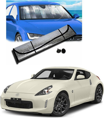 PECUNIA Rear Window, Dashboard Sun Shade For Nissan 370z(Silver)