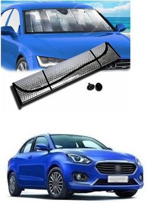 PECUNIA Rear Window, Dashboard Sun Shade For Maruti Suzuki Swift Dzire(Silver)