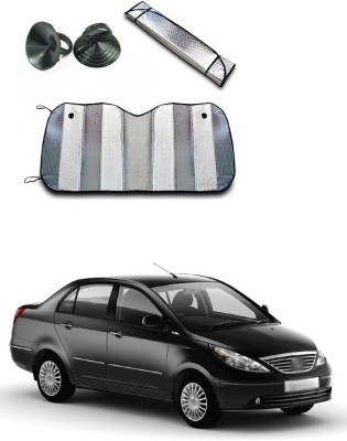 XZRTZ Rear Window, Dashboard Sun Shade For Tata Aria(Silver)