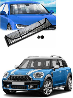 PECUNIA Rear Window, Dashboard Sun Shade For Mini Countryman(Silver)