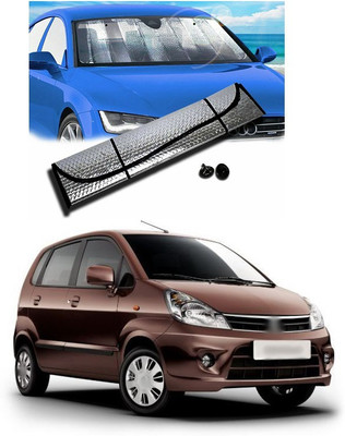 PECUNIA Rear Window, Dashboard Sun Shade For Maruti Suzuki Zen Estilo(Silver)