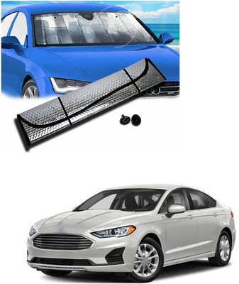 PECUNIA Rear Window, Dashboard Sun Shade For Ford Fusion(Silver)