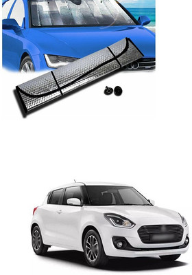 PECUNIA Rear Window, Dashboard Sun Shade For Maruti Suzuki Swift(Silver)