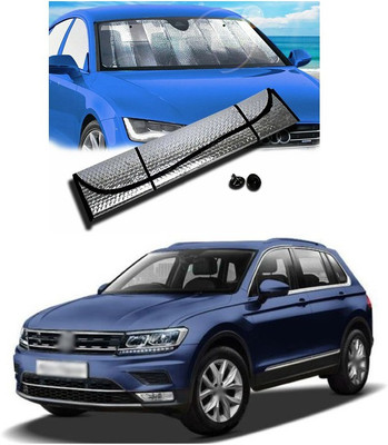 PECUNIA Rear Window, Dashboard Sun Shade For Volkswagen Polo(Silver)