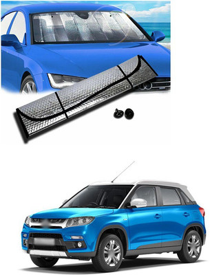 PECUNIA Rear Window, Dashboard Sun Shade For Maruti Suzuki SX4(Silver)