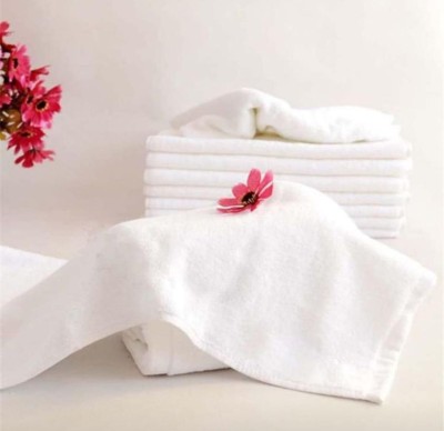 Trendy Home Decor Terry Cotton 400 GSM Hand Towel Set(Pack of 12)