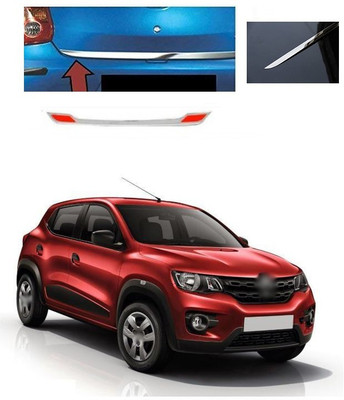 PECUNIA Dicky Trim/Diggi Patti/Diggi Garnish/Boot Garnish/Dicky Garnish/Car Diggi Chrome Garnish/Rear Trunk Dicky (Chrome) A195 Matte, Glossy, Chrome Renault Kwid Rear Garnish
