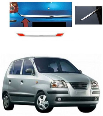 PECUNIA Dicky Trim/Diggi Patti/Diggi Garnish/Boot Garnish/Dicky Garnish/Car Diggi Chrome Garnish/Rear Trunk Dicky (Chrome) A92 Matte, Glossy, Chrome Hyundai Santro Xing Rear Garnish