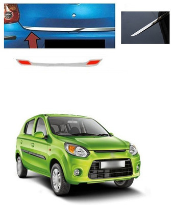 PECUNIA Dicky Trim/Diggi Patti/Diggi Garnish/Boot Garnish/Dicky Garnish/Car Diggi Chrome Garnish/Rear Trunk Dicky (Chrome) A160 Matte, Glossy, Chrome Maruti Alto 800 Rear Garnish