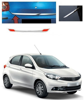 PECUNIA Dicky Trim/Diggi Patti/Diggi Garnish/Boot Garnish/Dicky Garnish/Car Diggi Chrome Garnish/Rear Trunk Dicky (Chrome) A228 Matte, Glossy, Chrome Tata Tiago Rear Garnish