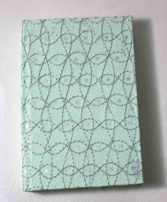 Camlon Exports Handmade A6 Notebook Unruled 96 Pages(Light Green)