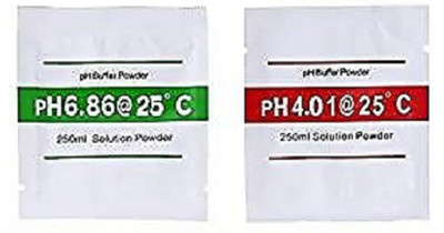 Lab Junction LJ-111(j) pH Buffer Powder for pH Tester/pH Meter, 1No.6.86 pH and 1 No.4.01pH @ 25 °C to Standardize/Calibration of pH Tester/PH Meter as per Quality Standards pH Indicators Lab Junction LJ-111(j) pH Buffer Powder for pH Tester/pH Meter, 1No.6.86 pH and 1 No.4.01pH @ 25 °C to Standardize/Calibration of pH Tester/PH Meter as per Quality Standards pH Indicators
