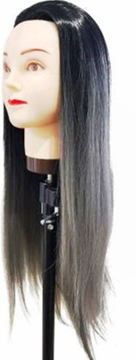 Blushia Saloon Use Dummy For Styling Practice, Dummy With Stand Hair Extension