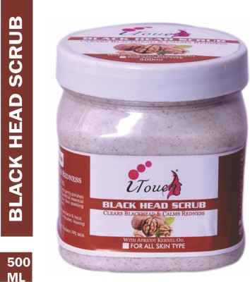 I TOUCH HERBAL BLACK HEAD SCRUB FOR FACE AND BODY Scrub(500 ml)