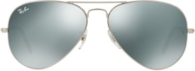 Ray-Ban Aviator Sunglasses(For Women, Green)