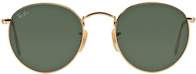 Ray-Ban Round Sunglasses(For Men, Green)