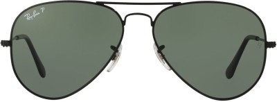 Ray-Ban Aviator Sunglasses(For Men & Women, Green)
