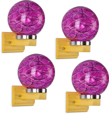 AFAST Wallchiere Wall Lamp With Bulb(Pack of 4)