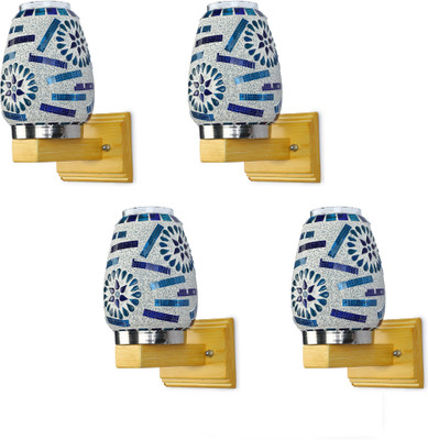 AFAST Wallchiere Wall Lamp With Bulb(Pack of 4)