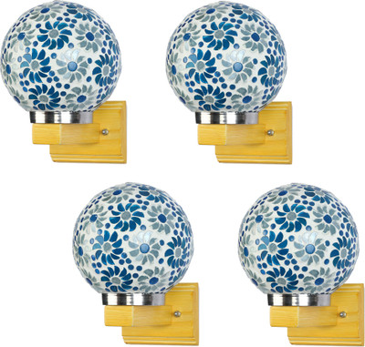 AFAST Wallchiere Wall Lamp With Bulb(Pack of 4)