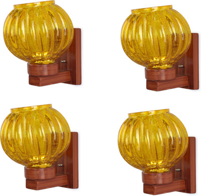 AFAST Wallchiere Wall Lamp With Bulb(Pack of 4)