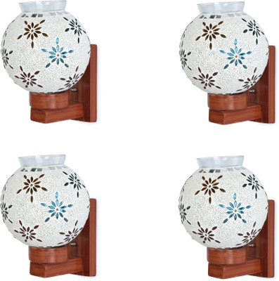 AFAST Wallchiere Wall Lamp With Bulb(Pack of 4)