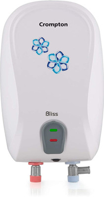 Crompton 3 L Instant Water Geyser (WGAIWH03BLISS(3KW) Pack of 1, White)